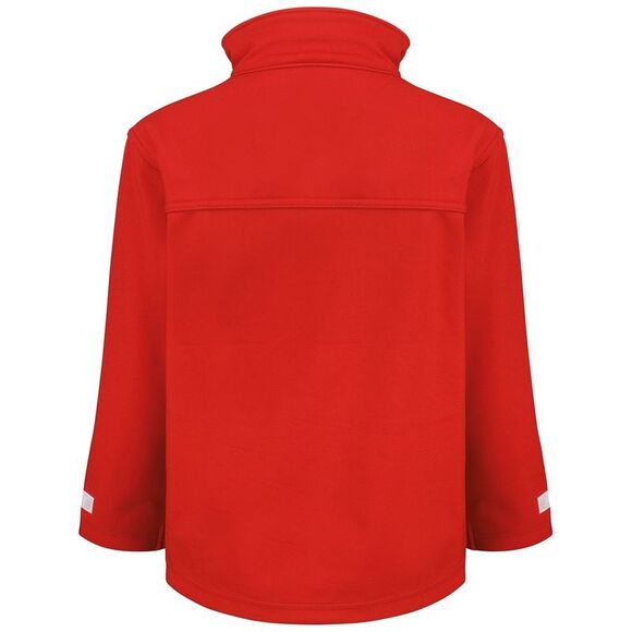 Result Childrens/Kids Classic Soft Shell Jacket / Red - Picture 2 of 4